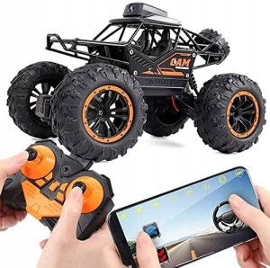 Samochód Zdalnie Sterowany Z Kamerą Wifi Auto 4x4