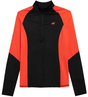 Bluza termoaktywna damska 4F czerwony neon H4Z21 BIDD031 62N