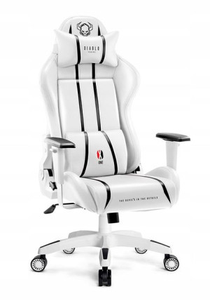 Fotel gamingowy Diablo X-One 2.0 XL Biało czarny