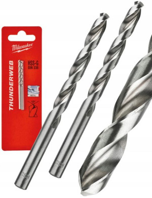Wiertło do metalu HSS-G 3,2x65mm 2 szt. MILWAUKEE