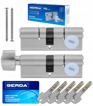 Zestaw wkładek GERDA PROSYSTEM 55/65 + G65/55 KL 6