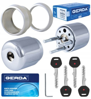 Wkładka do drzwi GERDA SX10 PREMIUM RIM6000 ZEWNĘT