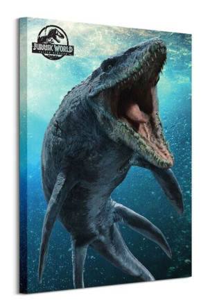Jurassic World: Upadłe królestwo Mozazaur - obraz na płótnie 60x80 cm