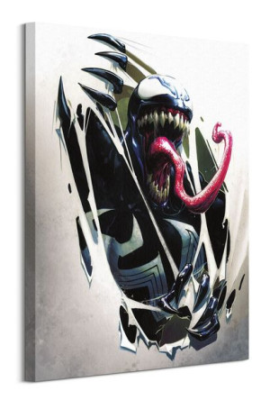 Marvel Venom Tearing Through - obraz na płótnie 60x80 cm