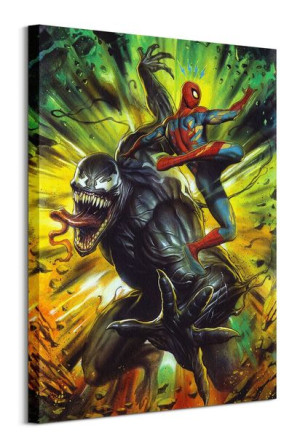 Marvel Venom Explosive - obraz na płótnie 60x80 cm