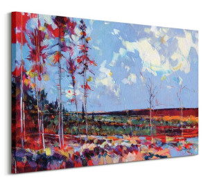 From Speech House Hill to Ruspidge - obraz na płótnie 120x85 cm