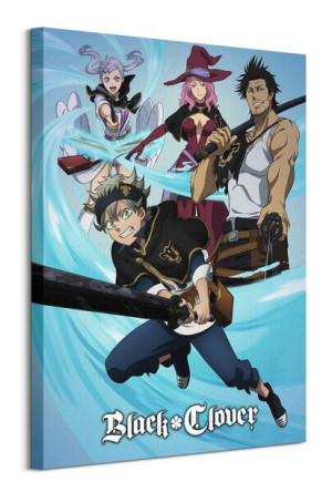 Black Clover Black Bulls - obraz na płótnie 60x80 cm