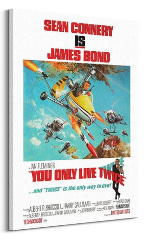 James Bond You Only Live Twice - obraz na płótnie 85x120 cm