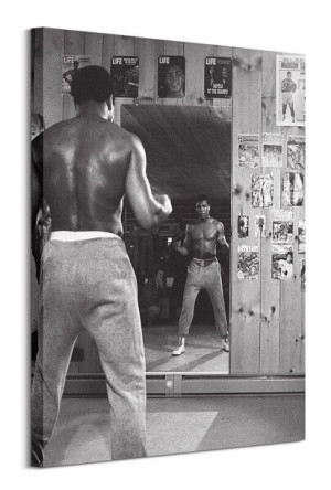 Muhammad Ali Mirror - obraz na płótnie 60x80 cm