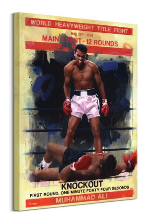 Knockout - obraz na płótnie 60x80 cm