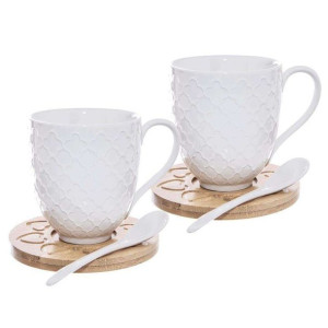 Kubek porcelanowy zestaw kubków 0,37 l na prezent