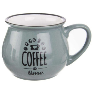 Kubek ceramiczny z uchem do kawy herbaty 320 ml