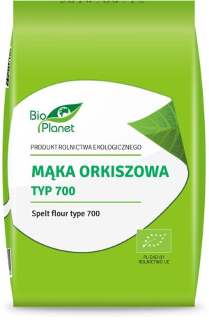 Mąka orkiszowa TYP 700 BIO 1 kg Bio Planet