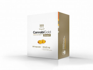 Kapsułki CannabiGold Smart 30 szt. 3000mg CBD