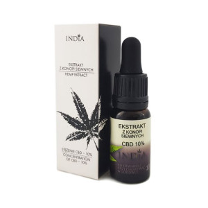 Olejek konopny India 10% CBD, 10ml