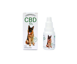 Olejek Konopny dla zwierząt CANNABISPET 5% CBD 10ml