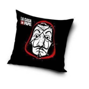 poszewka DOM Z PAPIERU 40x40  BELLA CIAO  mikrofibra NETFLIX