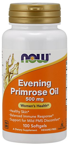 Evening Primrose Oil 500 mg -100 Softgels Nowfoods