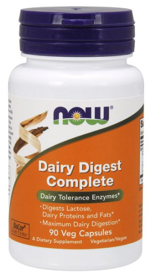 DAIRY DIGEST COMPLETE 90kaps Nowfoods