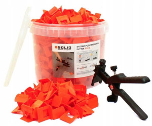 Solid Klipsy 1mm 440 Sztuk + Kleszcze Zaciskowe