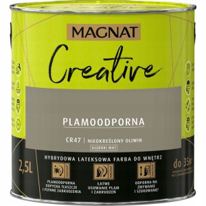 Magnat Farba Magnat Creative Nieokreślony Oliwin Mat 2,5l