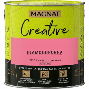 Magnat Farba Magnat Creative Uwodzicielski Rubin Mat 2,5l