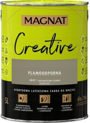 Magnat Farba Magnat Creative Nieokreślony Oliwin Mat 5l