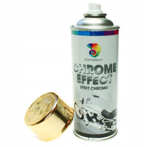 Kamaeleon Lakier Spray Farba Sprayu Chrom Złoty 400ml