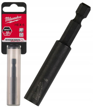 Nasadka magnetyczna udarowa farmer 6mm Milwaukee