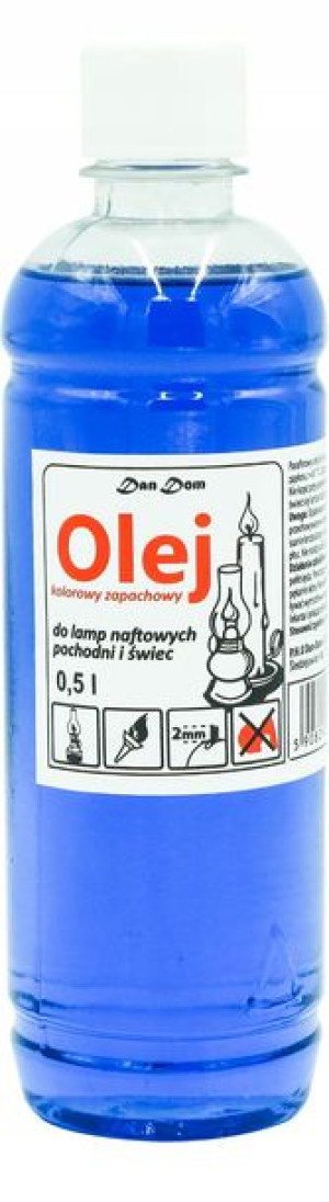 Olej Do Lamp Naftowych Pochodni/świec 500ml Niebie
