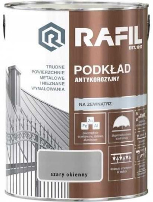 Rafil Radach Podkład Antykorozyjny Szary Oki. 5l