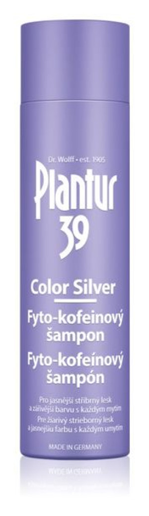 Plantur 39 Color Silver Szampon Kofeinowy 250ml