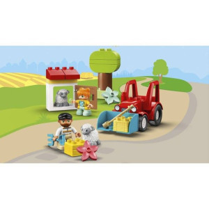 LEGO DUPLO GOSPODARSTWO Traktor ciągnik zwierzęta klocki 10950