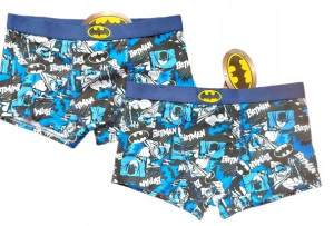 Bokserki Batman Zestaw 2-pack Bawełna Majtki - Xl