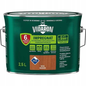 Vidaron Impregnat Do Drewna Mahoń V24 - 2,5l