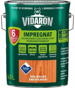 Vidaron Impregnat Mahoń Amerykański V06 - 4,5l