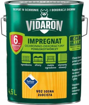 Vidaron Impregnat Sosna Złocista V02 - 4,5l