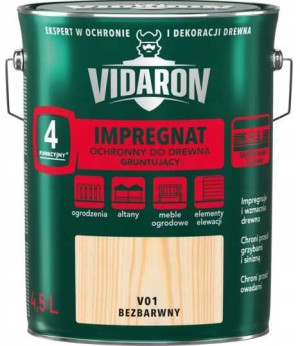 Vidaron Impregnat Gruntujący Bezbarwny V01 - 4,5l