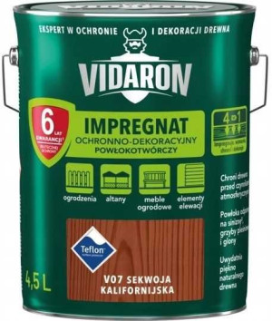 Vidaron Impregnat Sekwoja Kalifornijska V07 - 4,5l