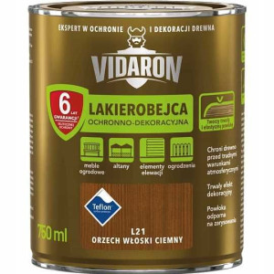 Vidaron Lakierobejca Orzech Włoski Ciemny 0,75l
