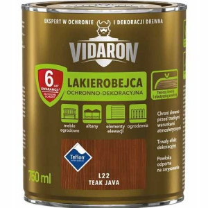 Vidaron Lakierobejca Do Drewna Teak Java L22 0,75l