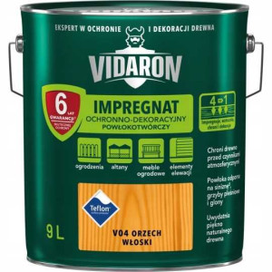 Vidaron Impregnat Orzech Włoski V04 - 9l