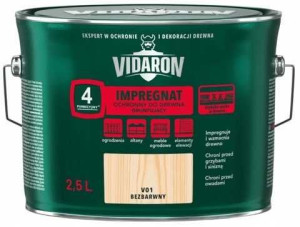 Vidaron Impregnat Gruntujący Bezbarwny V01 - 2,5l