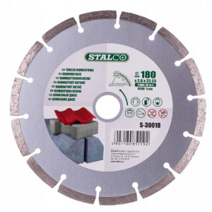 Tarcza Diamentowa Do Kamienia Betonu Kostki 180 Mm