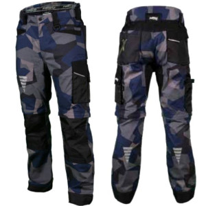 Spodnie wojskowe Moro X Navy rozmiar XXXL odpinane