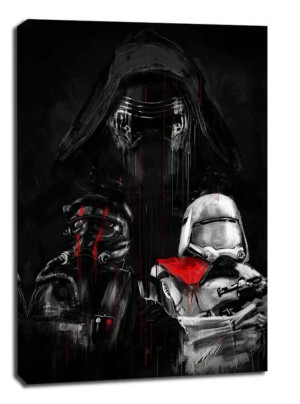 Star Wars Gwiezdne Wojny Przebudzenie Mocy - obraz na płótnie 60x80 cm