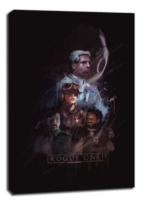 Star Wars Gwiezdne Wojny Łotr 1 Dowódcy - obraz na płótnie 40x60 cm
