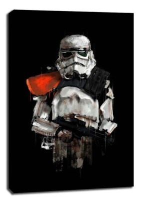 Star Wars Gwiezdne Wojny Szturmowiec Dowódca - obraz na płótnie 30x40 cm