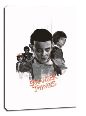 Stranger Things - obraz na płótnie 40x50 cm