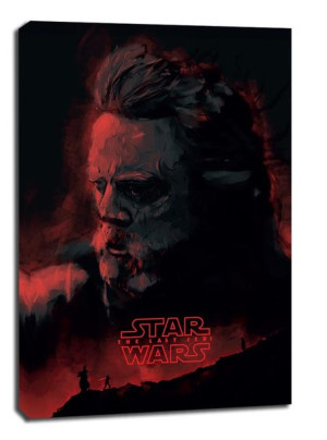 Star Wars Gwiezdne Wojny Ostatni Jedi - obraz na płótnie 90x120 cm